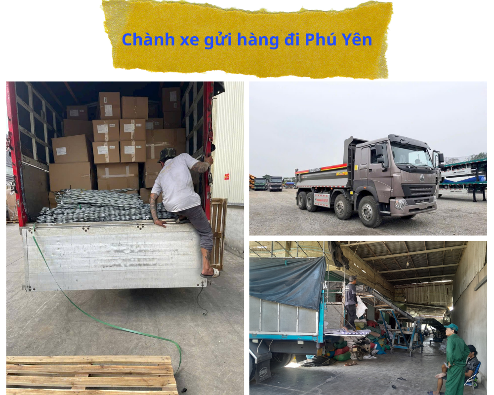 Quy trình gửi hàng chành xe đi Phú Yên của công ty Sài Gòn Xuân Phát diễn ra nhanh chóng, chuyên nghiệp