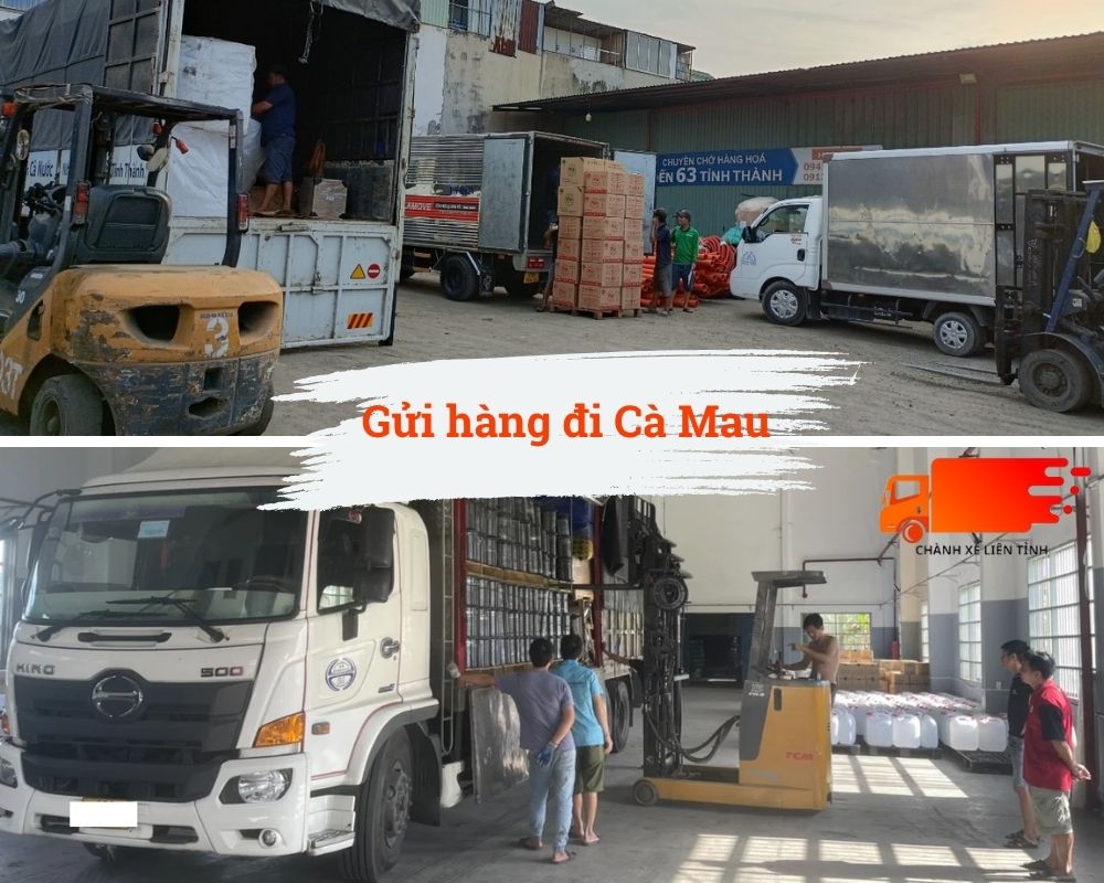 Kho bãi gửi hàng đi Cà Mau của công ty Sài Gòn Xuân Phát