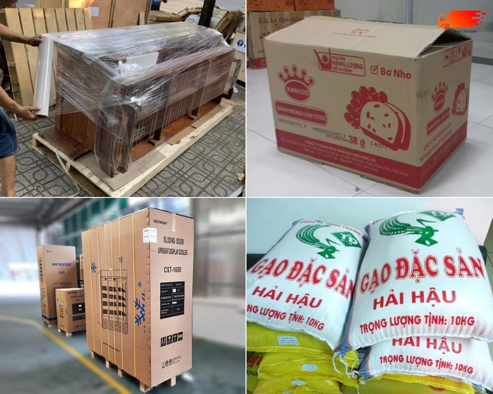 Các mặt hàng nhận gửi chành xe đi Đà Lạt