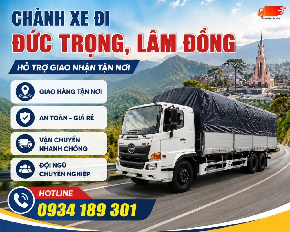 Dịch vụ chành xe đi Đức Trọng Lâm Đồng của Sài Gòn Xuân Phát