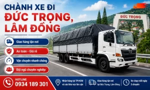 Chành xe đi Đức Trọng Lâm Đồng