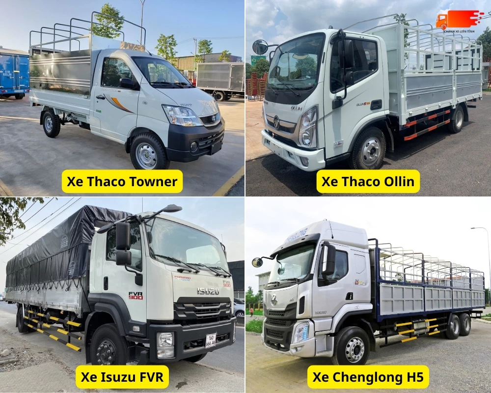 Các dòng xe tải đi Lâm Đồng của Chành xe Sài Gòn Xuân Phát