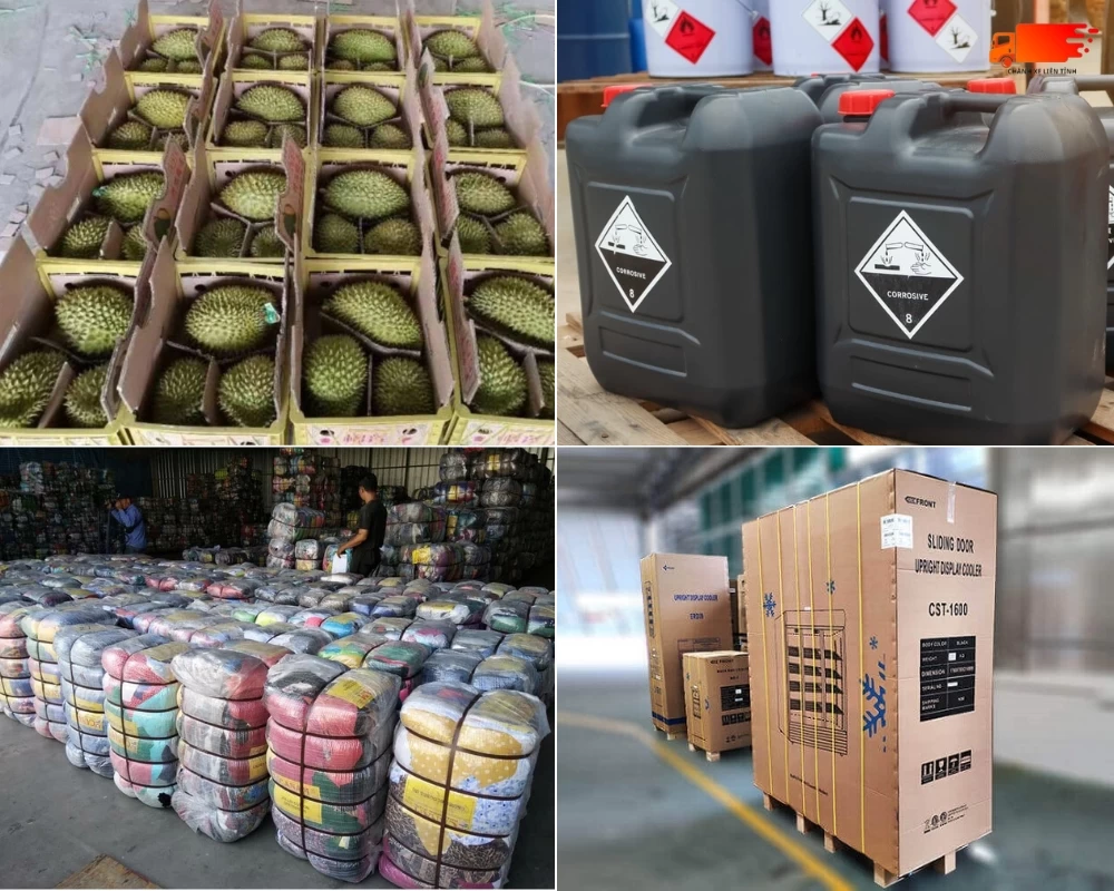 Các mặt hàng nhận gửi đi Bảo Lộc
