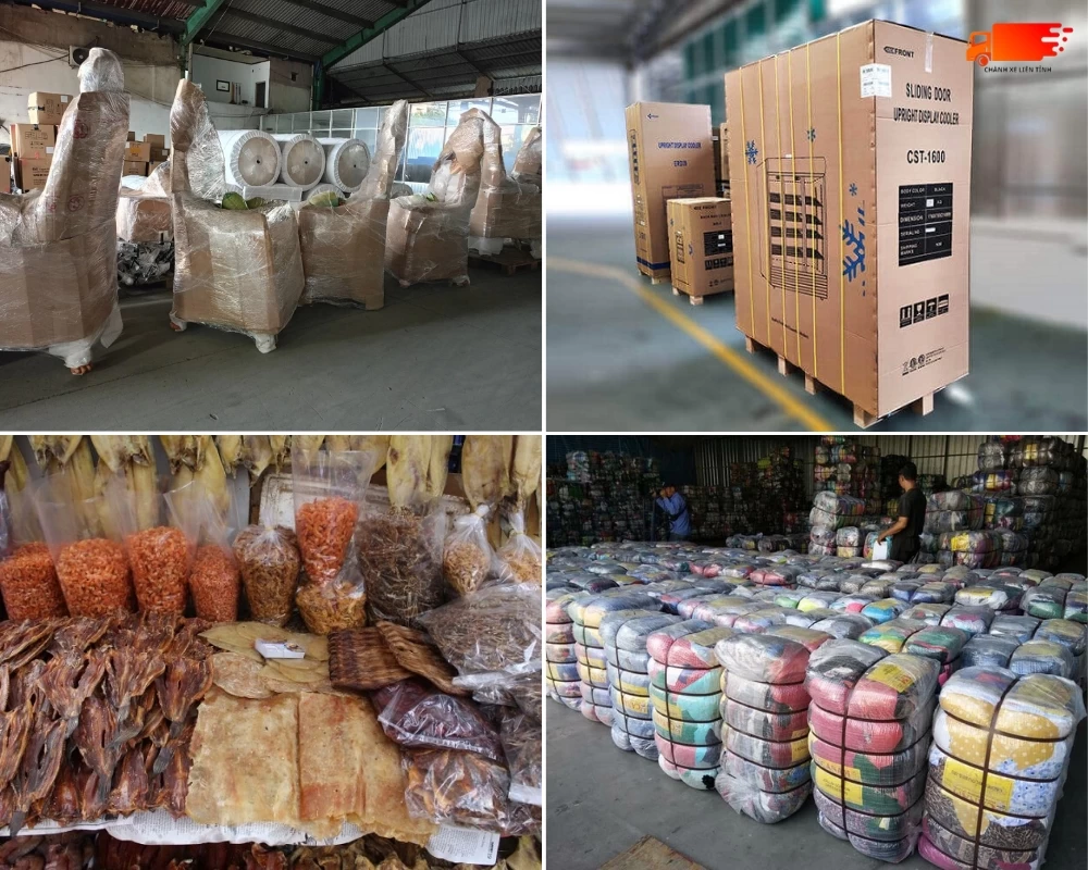 Một số mặt hàng chành xe đi Gò Dầu Tây Ninh nhận vận chuyển