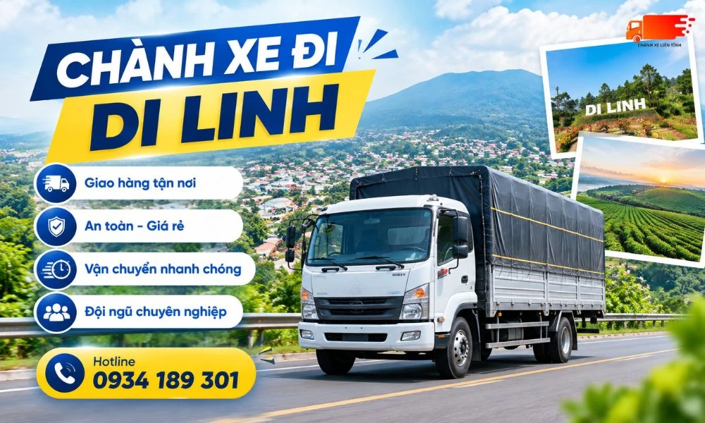 Chành xe đi Di Linh